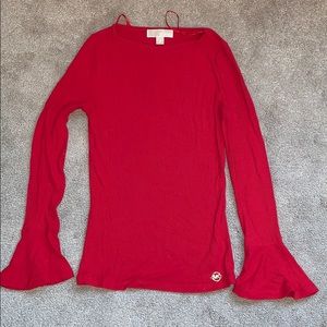 Red Michael Kors top